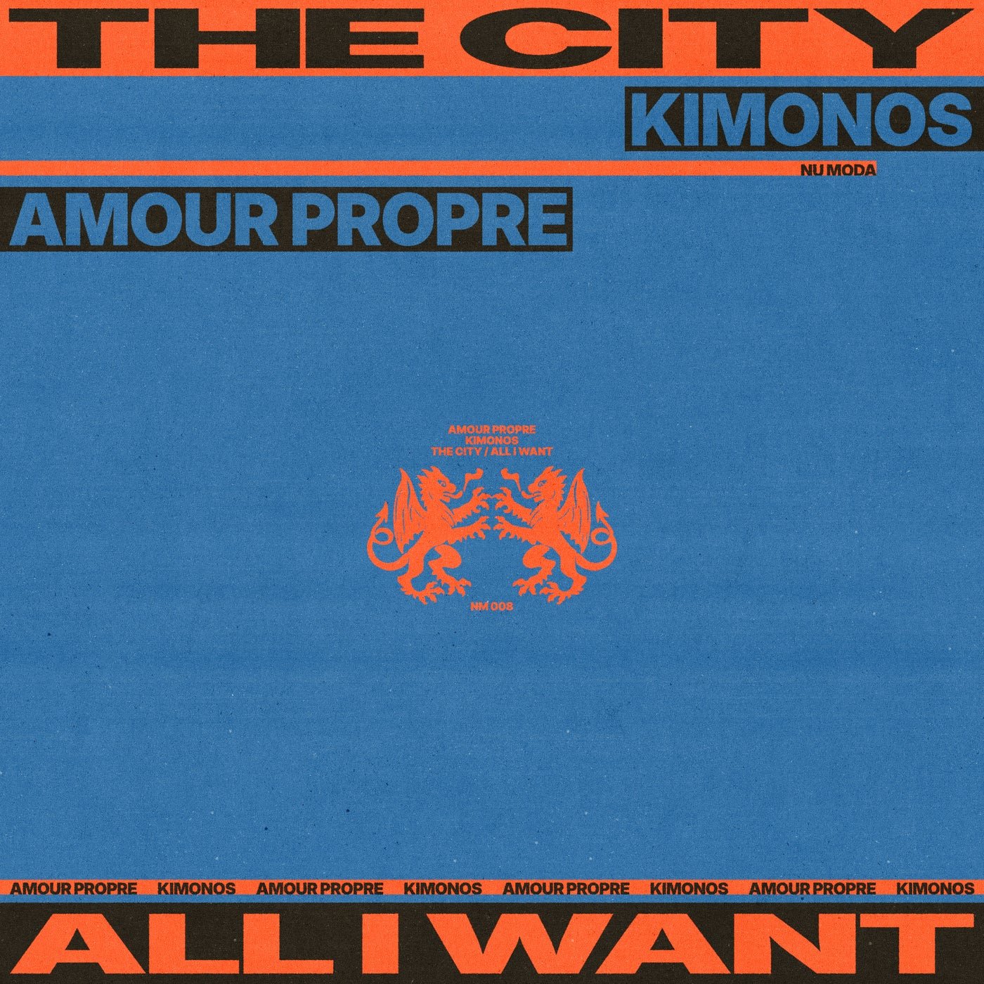 Cover - KIMONOS, Amour Propre - The City (Extended Mix) 