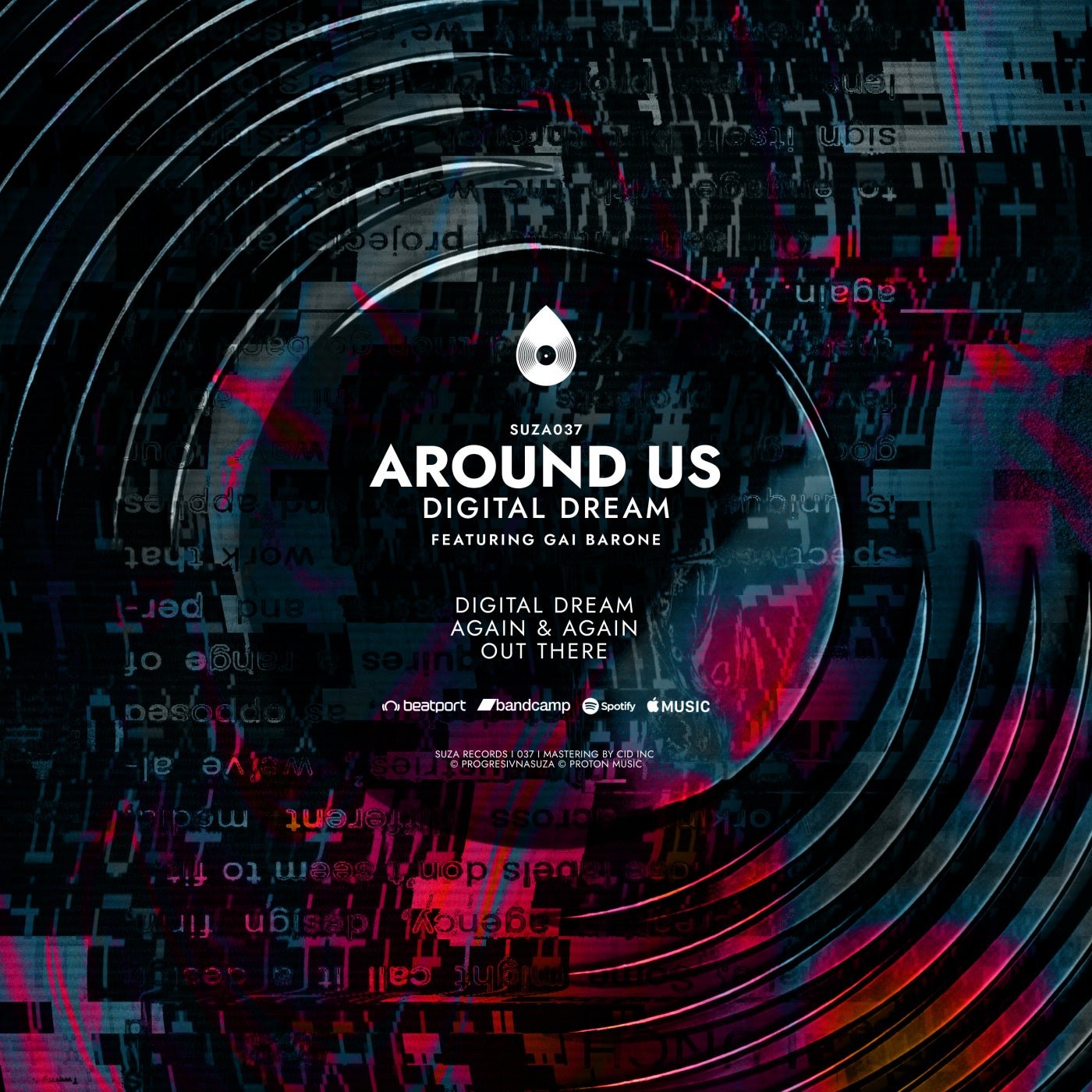 Cover - Gai Barone, Around Us - Digital Dream feat. Gai Barone (Original Mix) 