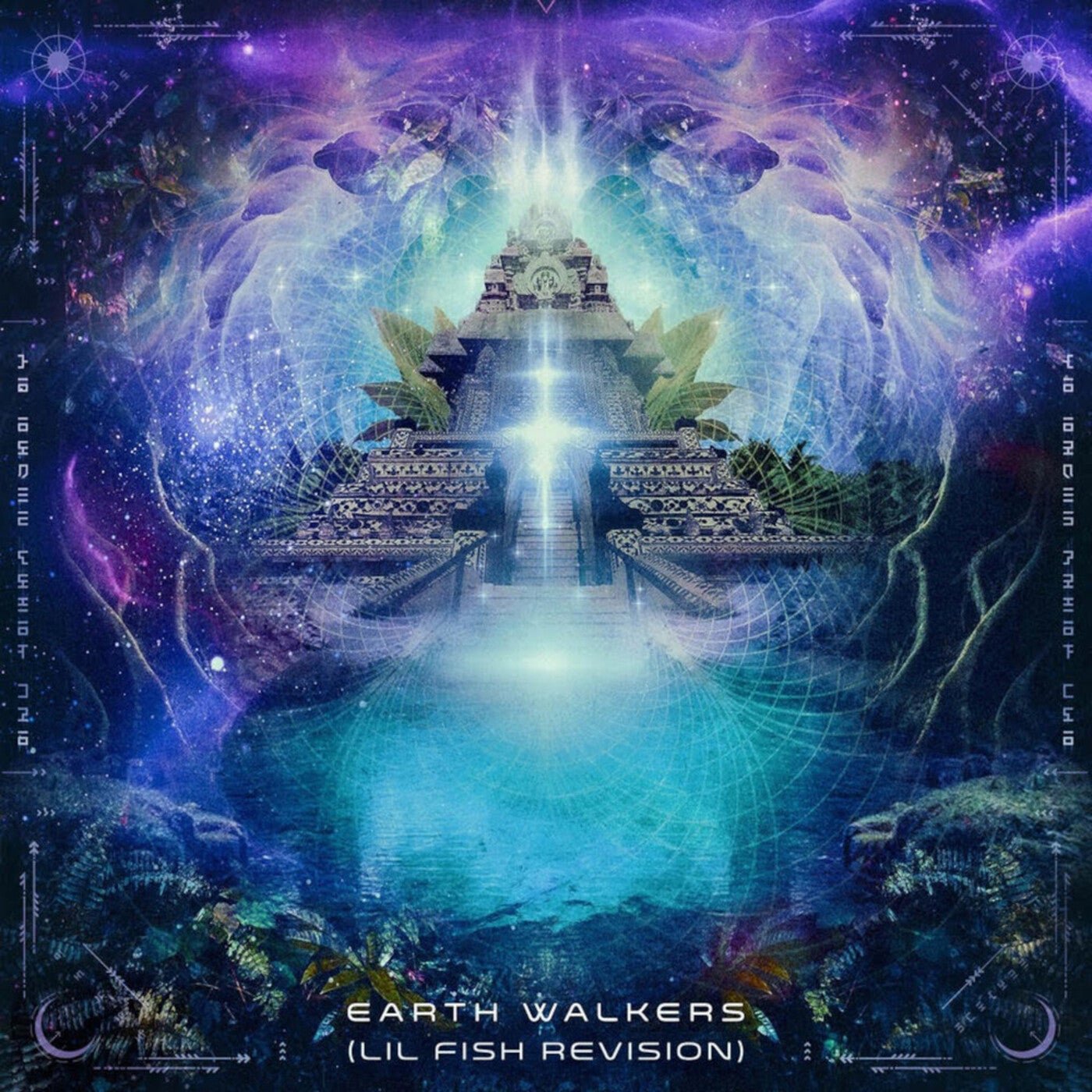 Cover - Liquid Bloom, Lil Fish, Bloomurian, Share The Light - Earth Walkers (Lil Fish Revision)