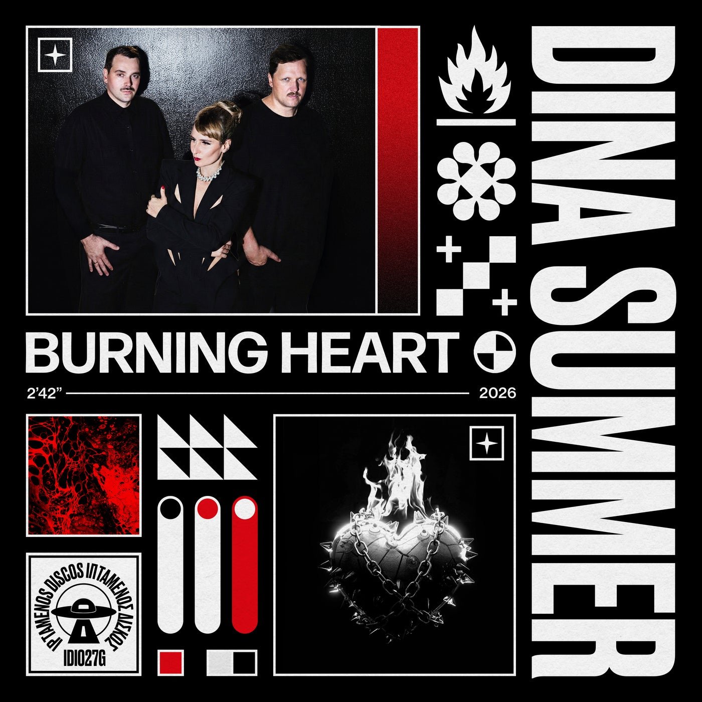 Cover - Kalipo, Local Suicide, Dina Summer - Burning Heart (Extended Version)