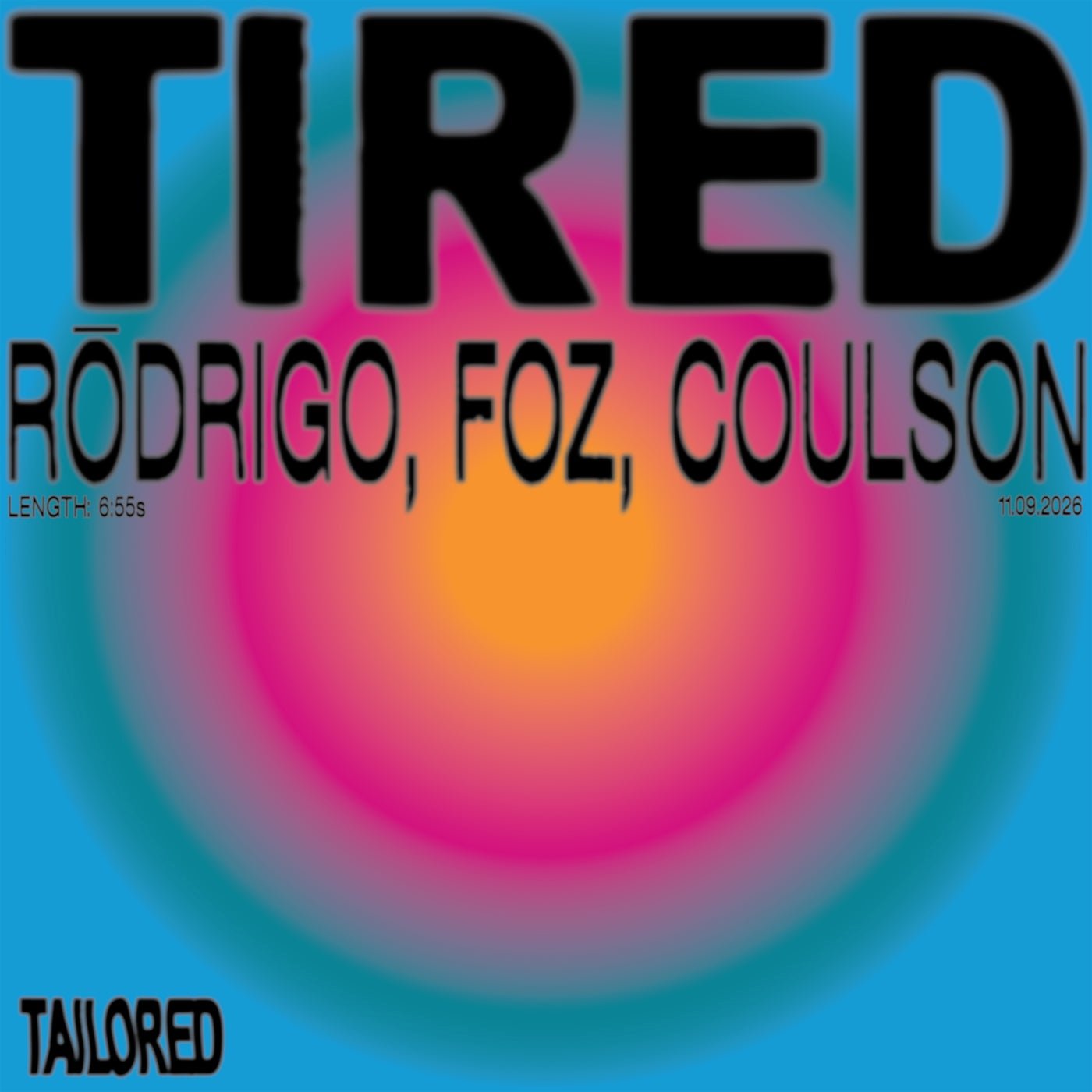 Cover - Rodrigo, Coulson, Foz (PT) - Tired (Extended Mix) 