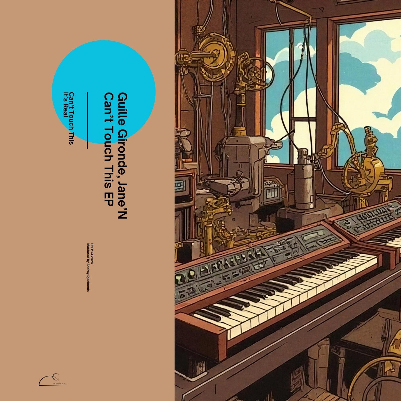 Cover - Guille Gironde, Jane'N - It's Real (Original Mix)