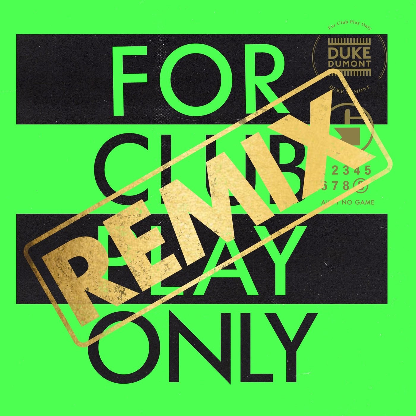 Cover - Duke Dumont, Clouds - Ain't No Game (Clouds Remix)