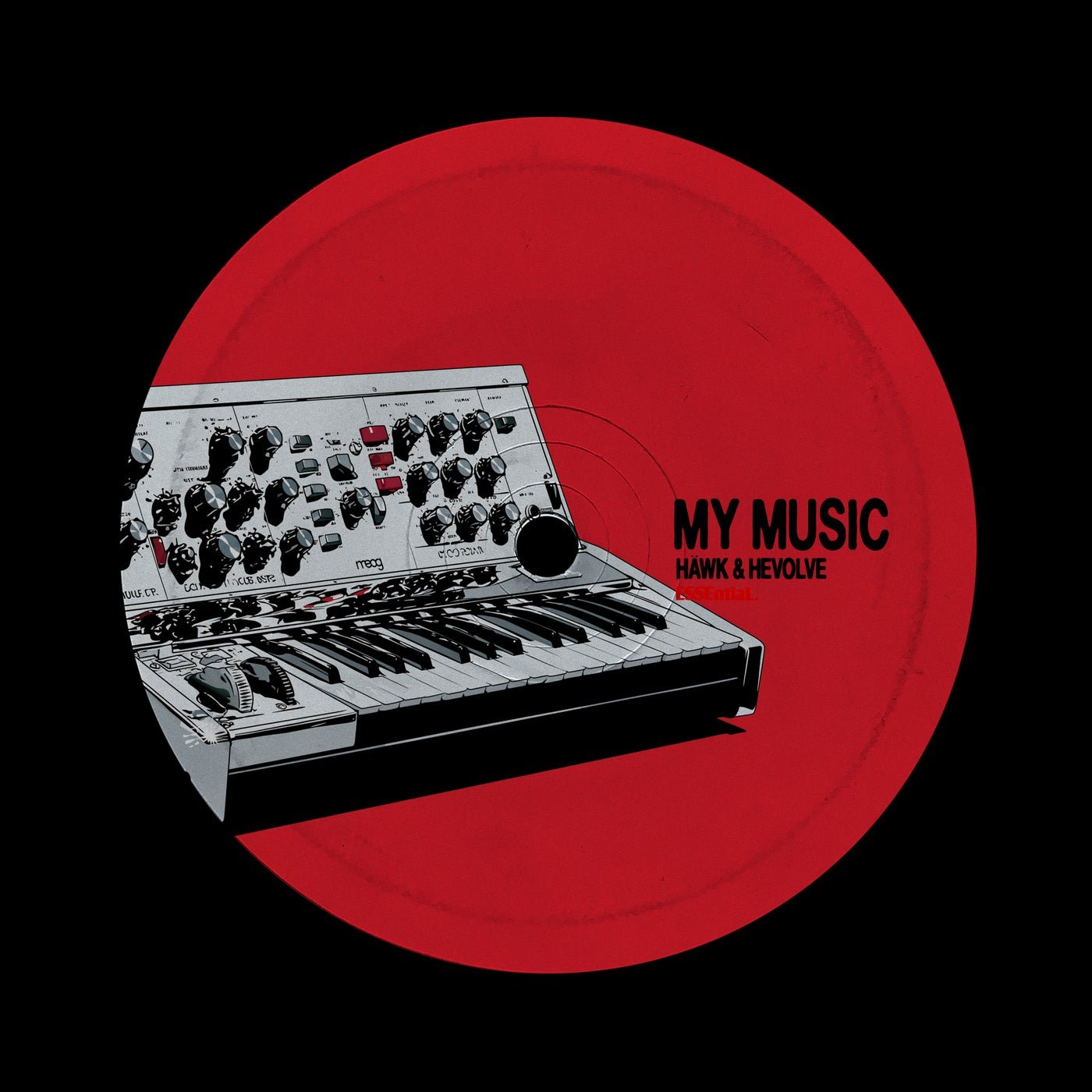 Cover - HÄWK (IT), HEVOLVE - My Music (Original Mix)