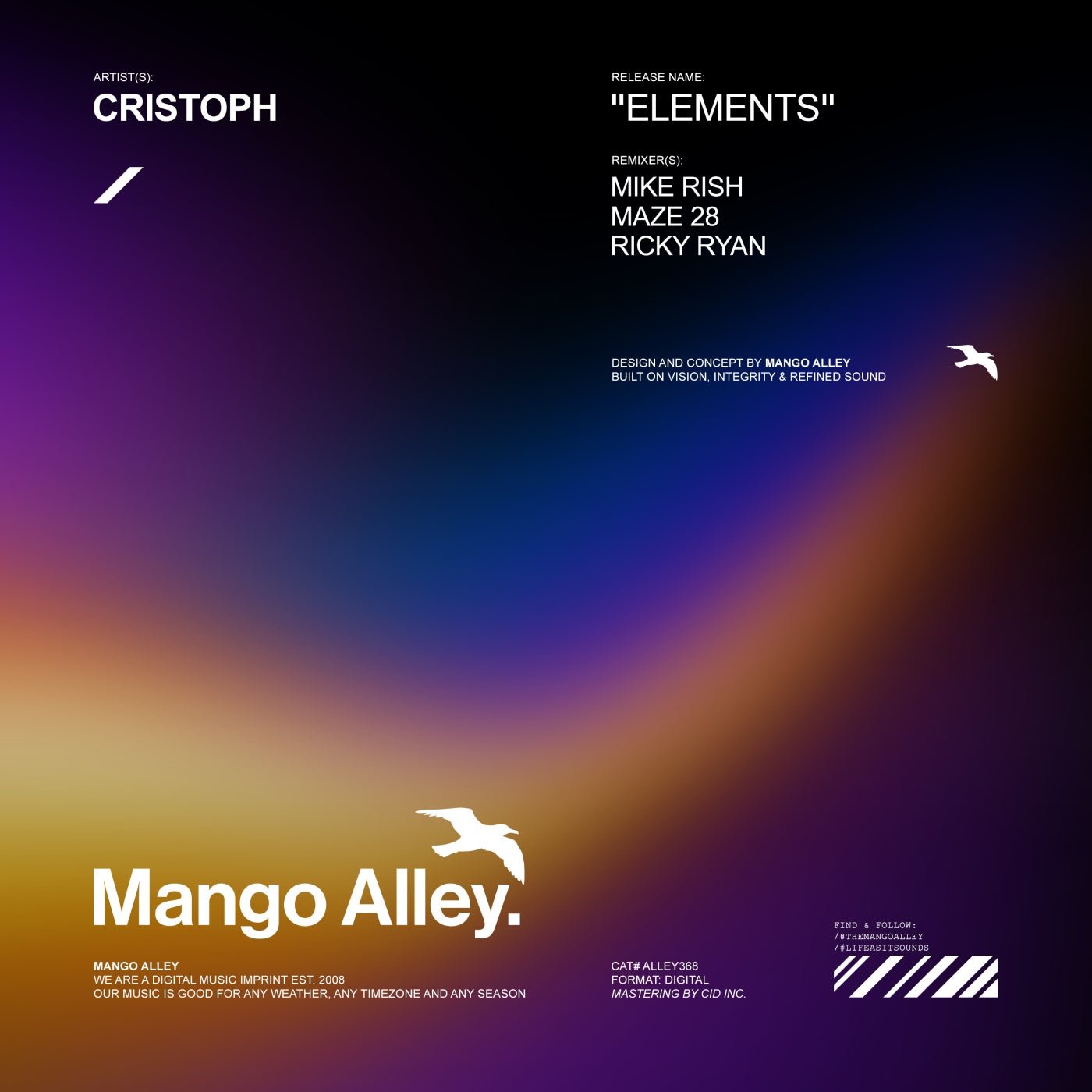Cover - Cristoph - Elements (Maze 28 & Ricky Ryan Reform) 