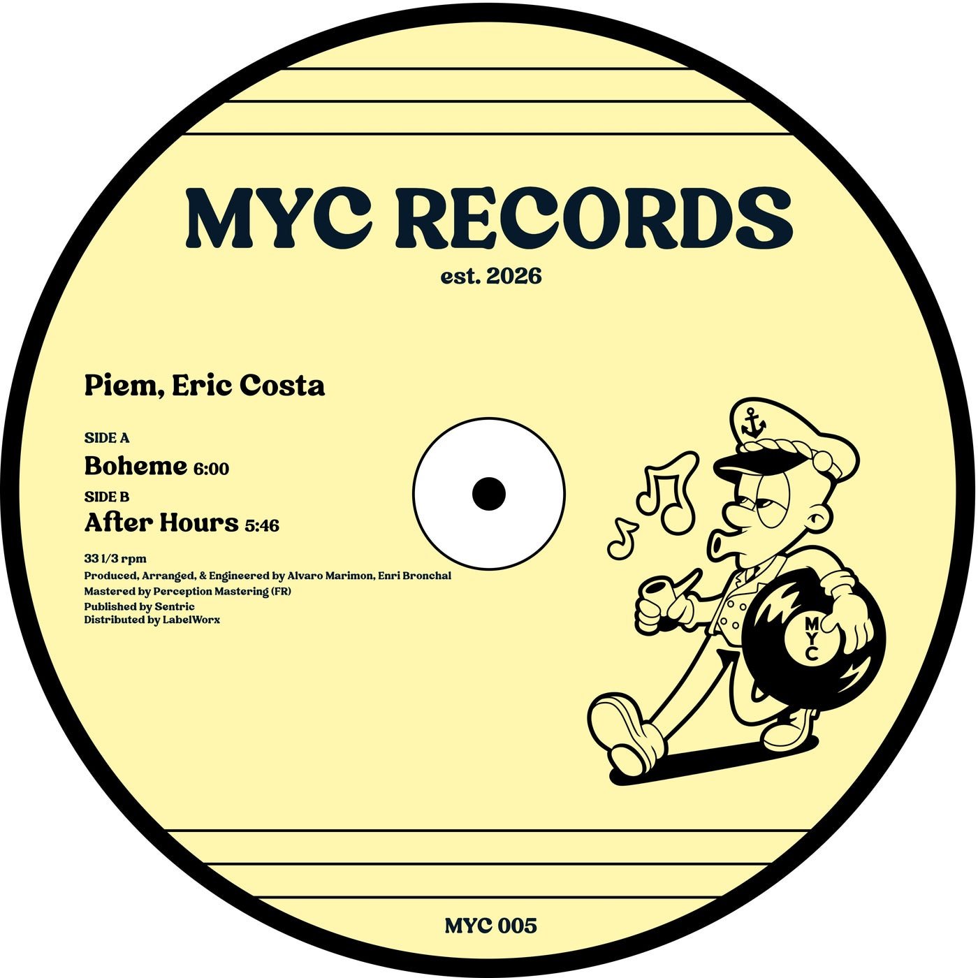 Cover - Eric Costa, Piem - After Hours (Extended Mix) 