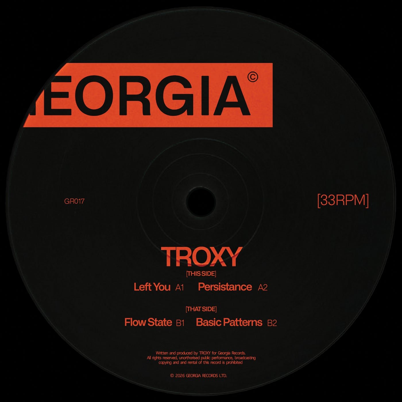 Cover - Troxy - Persistence (Original Mix)