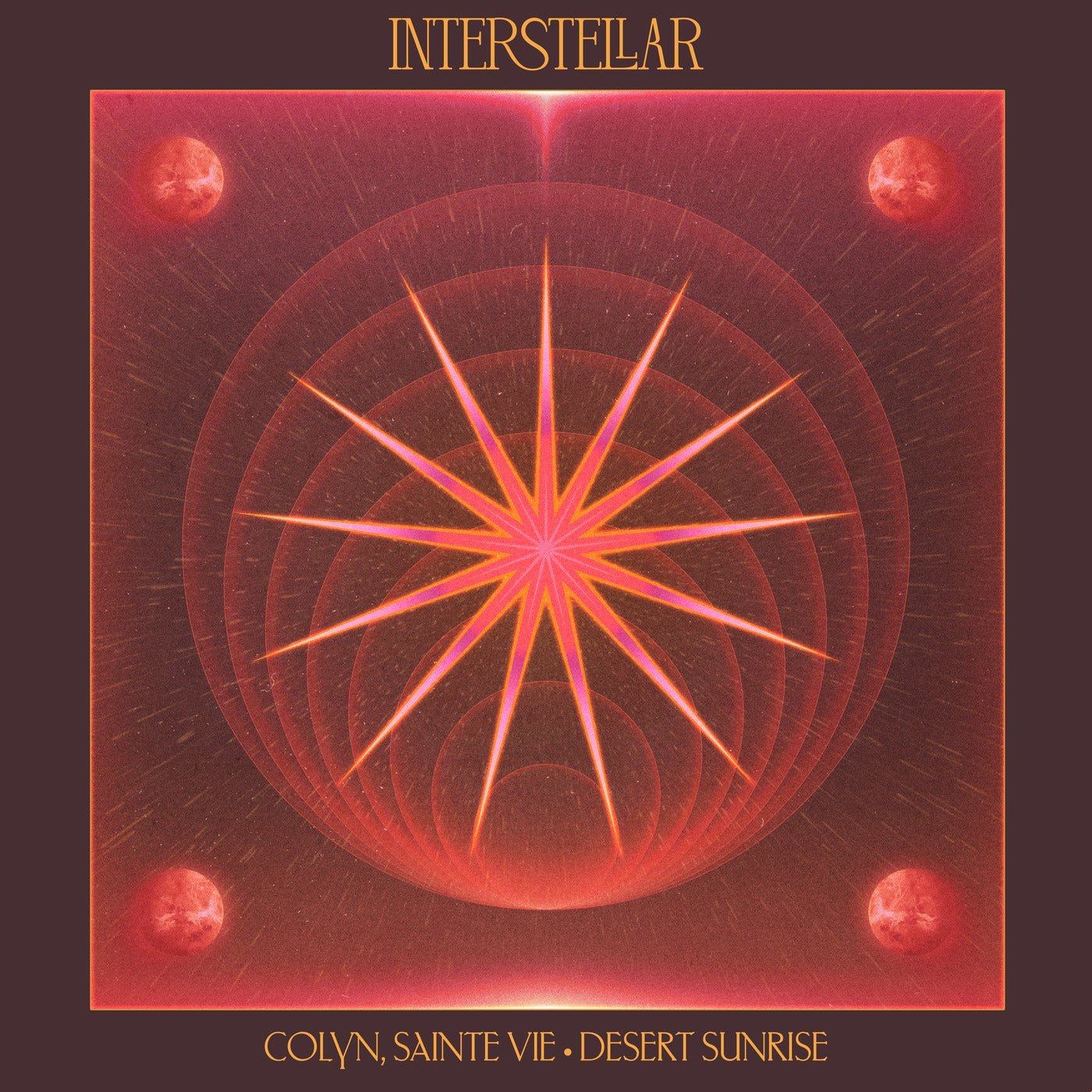 Cover - Sainte Vie, Colyn - Desert Sunrise (Extended)