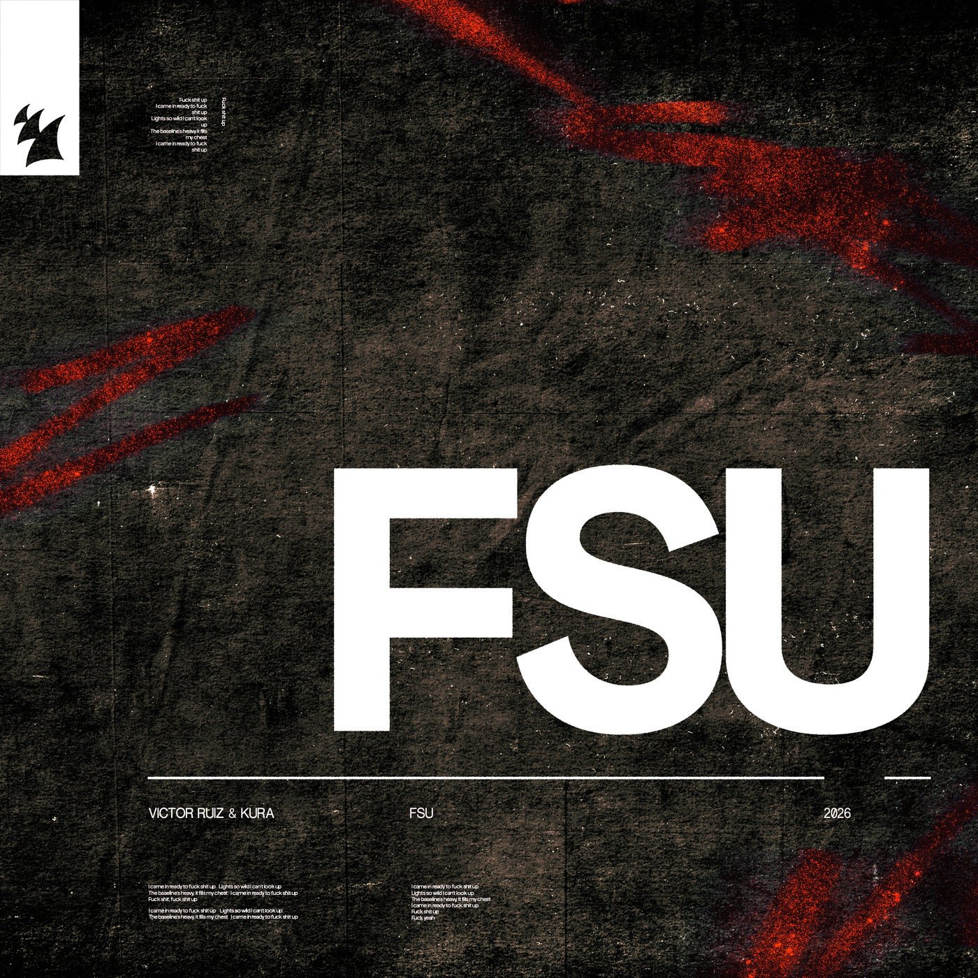 Cover - Victor Ruiz, KURA - FSU (Extended Mix)