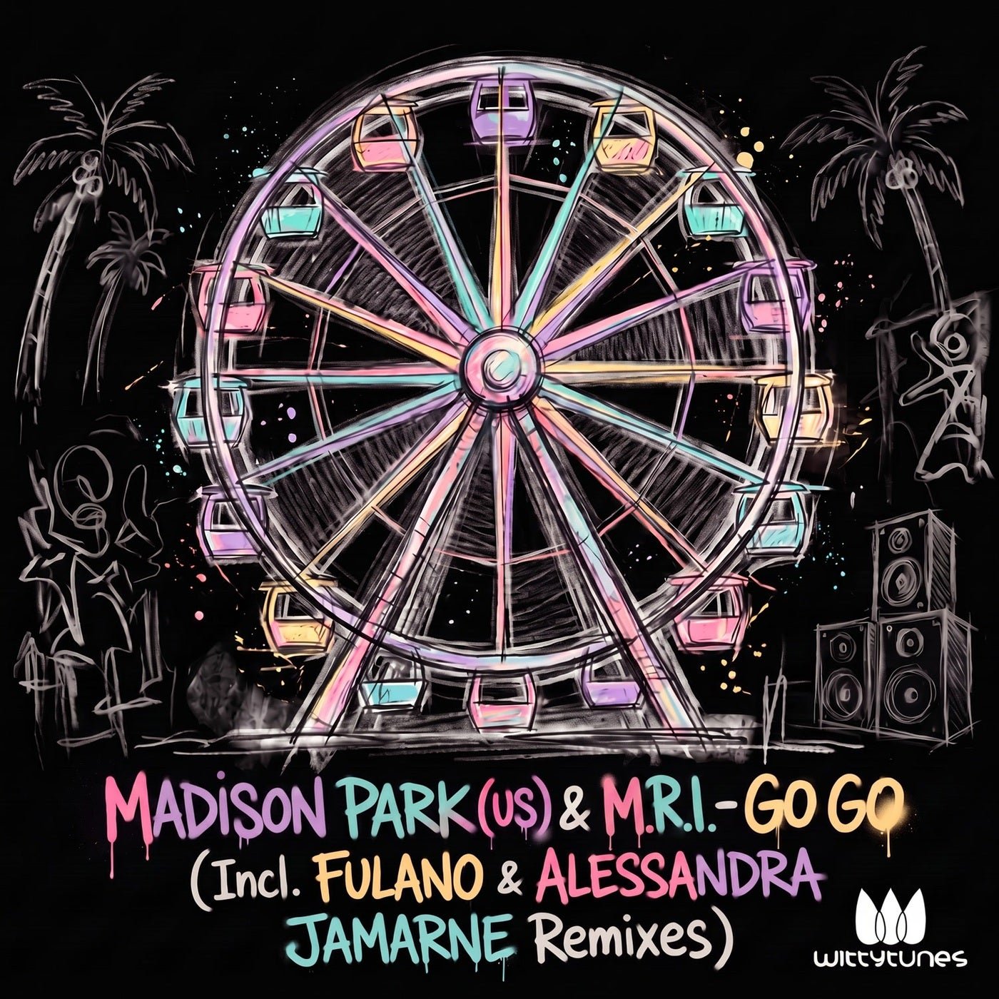 Cover - M.R.I., Madison Park (US) - Go Go (Alessandra Jamarne Remix) 