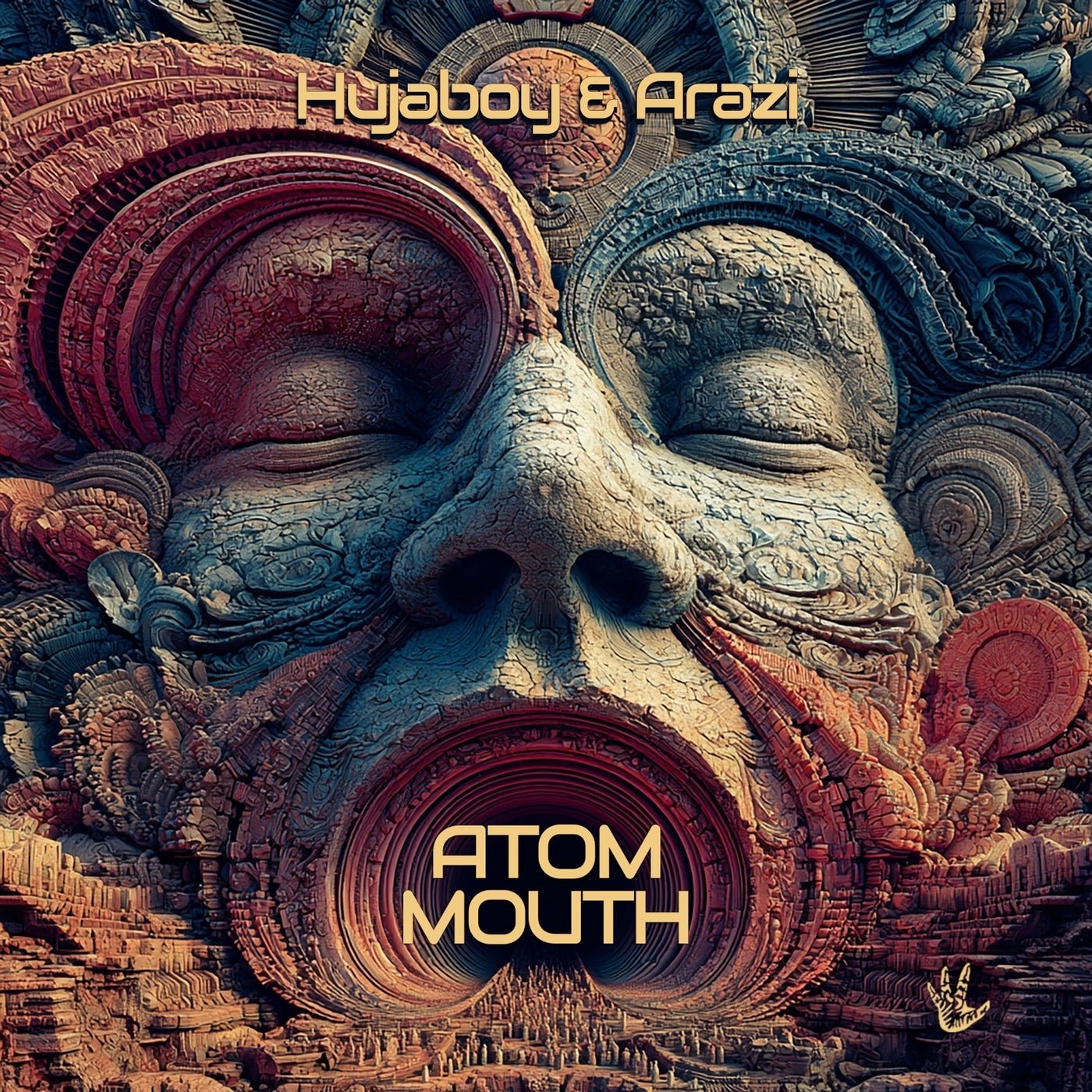 Cover - Hujaboy, Arazi - Atom Mouth (Original Mix) 