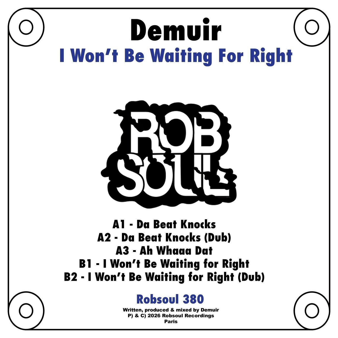 Cover - Demuir - Da Beat Knocks (Original Mix)