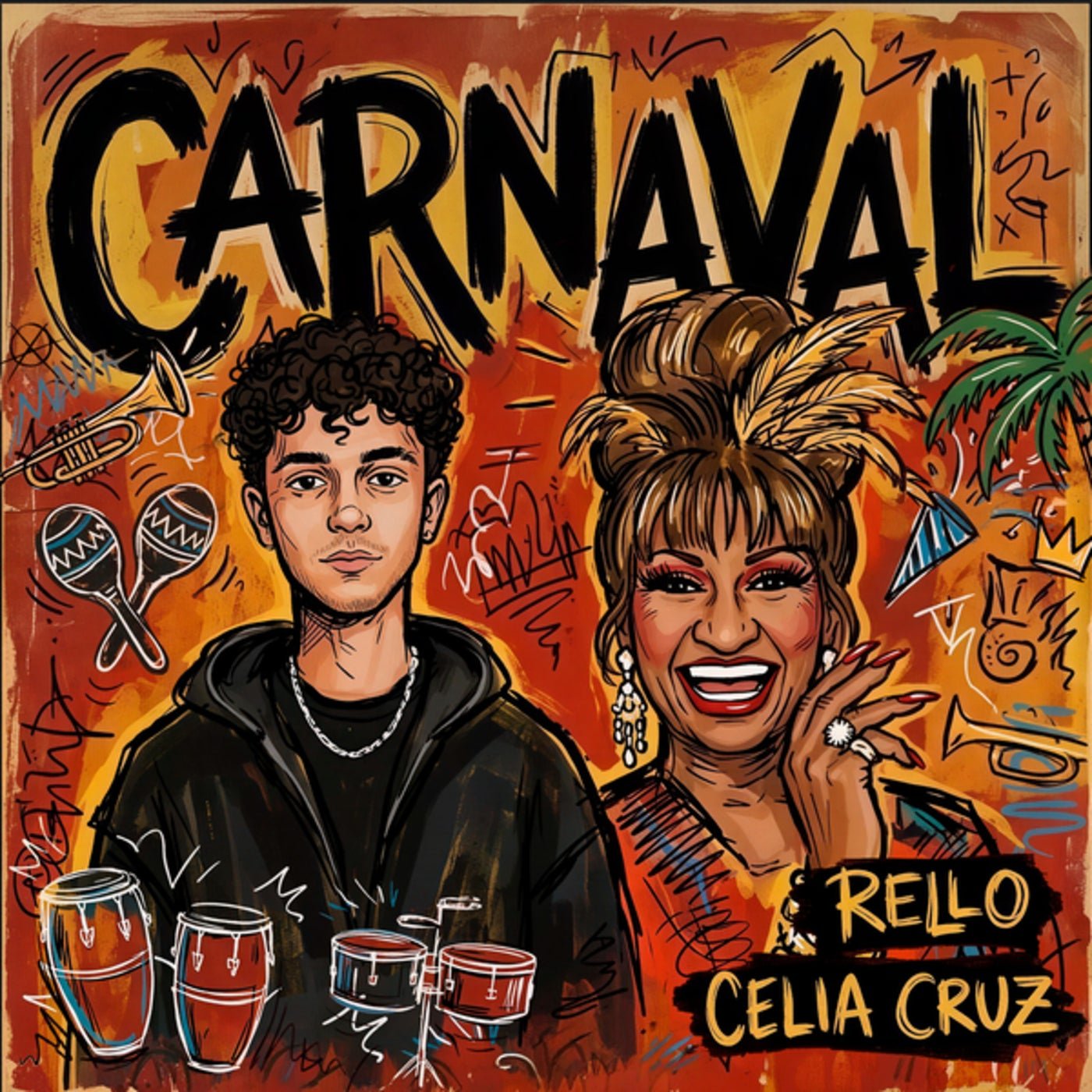 Cover - Celia Cruz, Rello - Carnaval (Extended Mix)