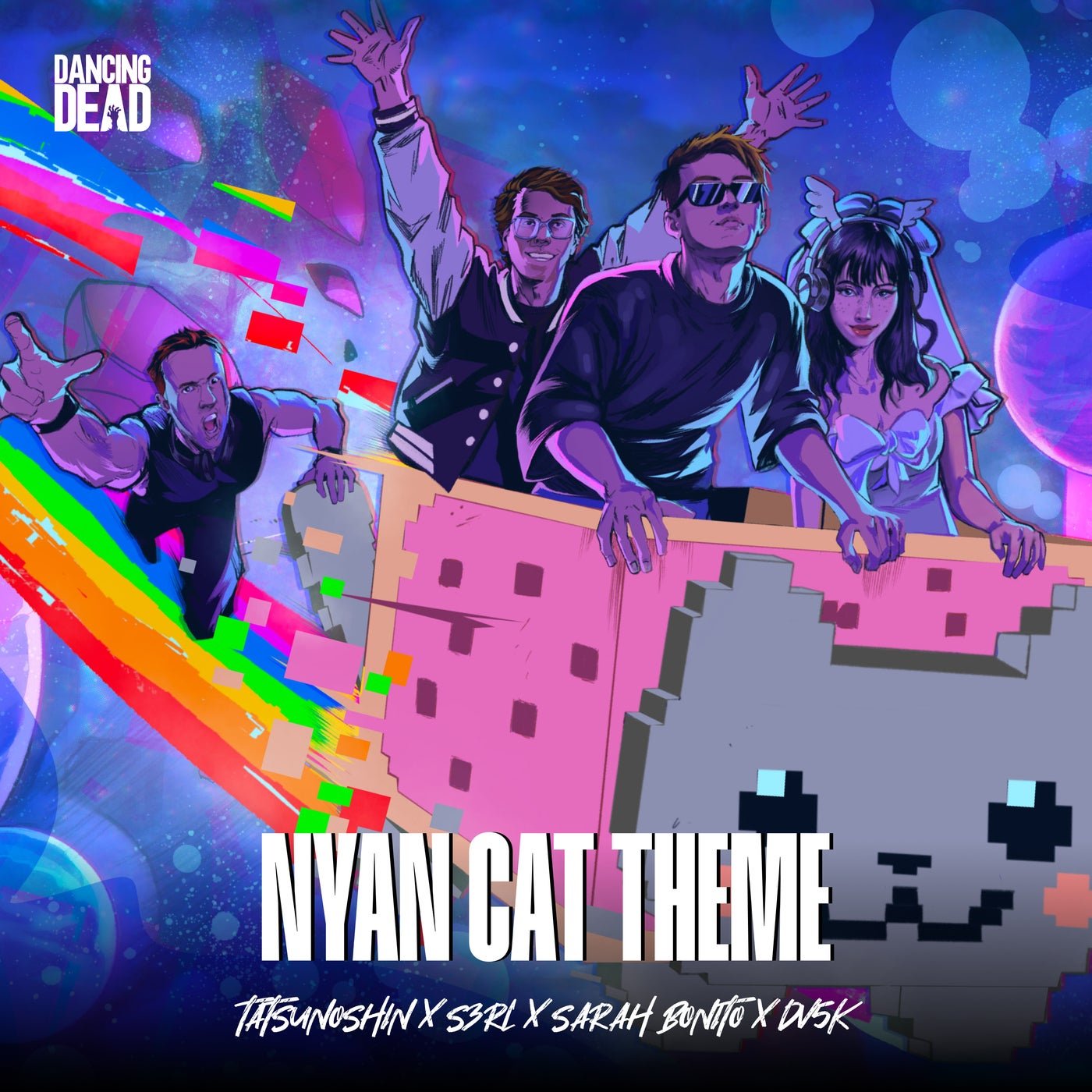Cover - S3rl, Sarah Bonito, Tatsunoshin, dv5k - Nyan Cat Theme (Extended Mix) 