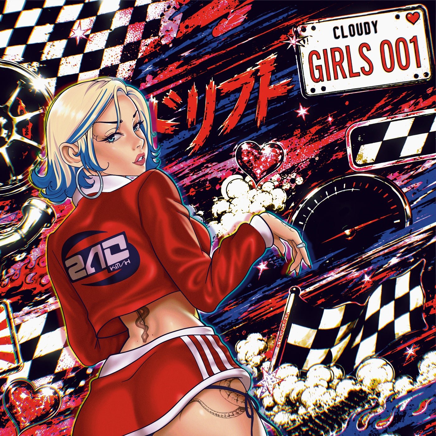 Cover - CLOUDY, 240 KM/H - MIRA PA YA (Original Mix) 