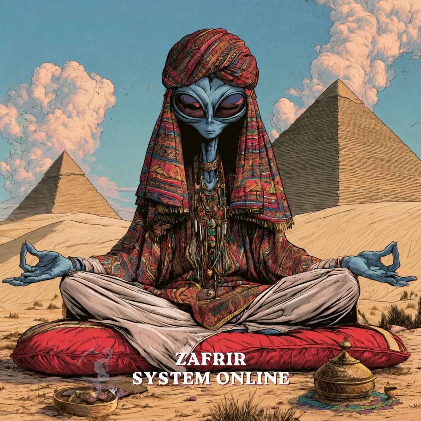 Cover - Zafrir - System Online (Extended) 