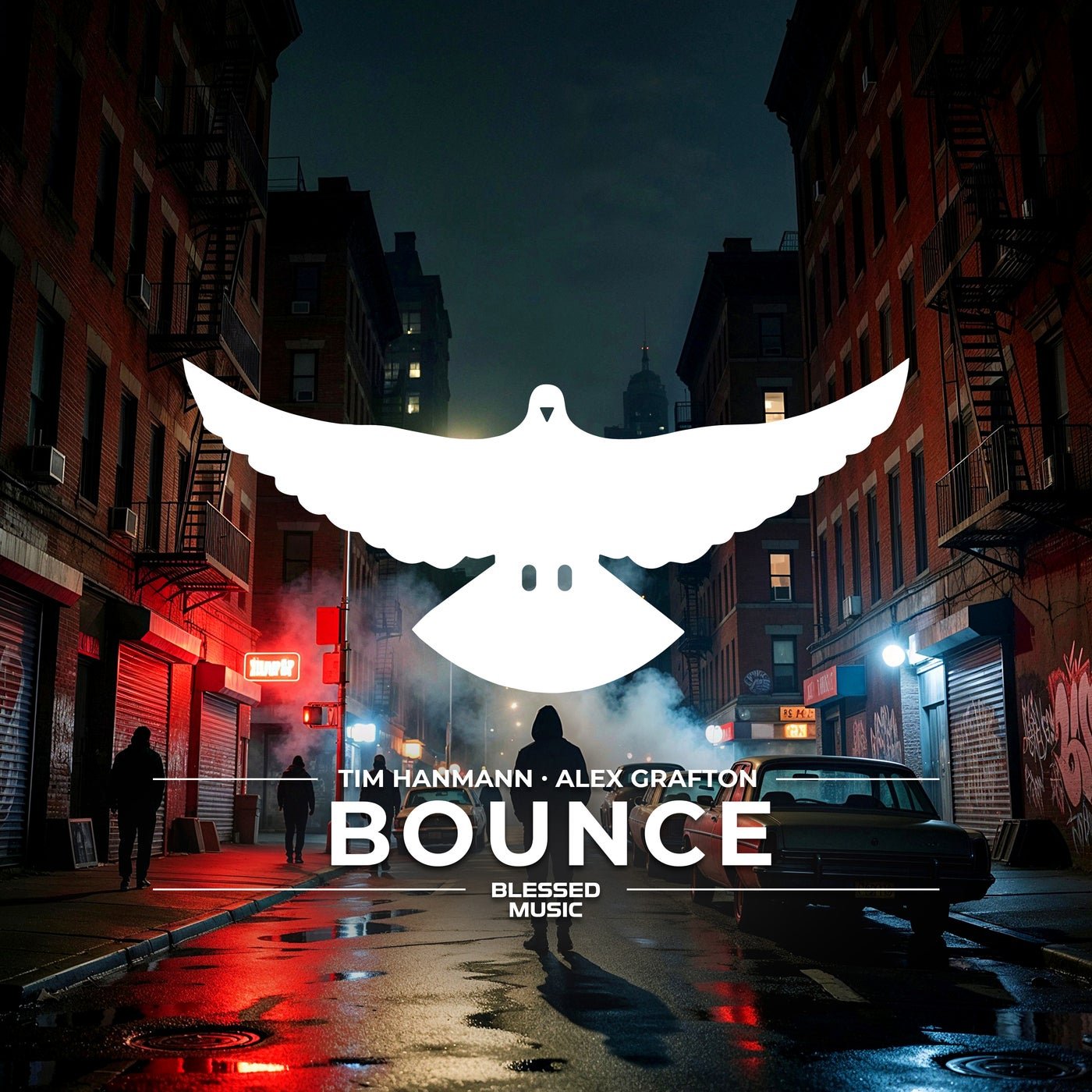 Cover - Tim Hanmann, Alex Grafton - Bounce (Extended Mix)