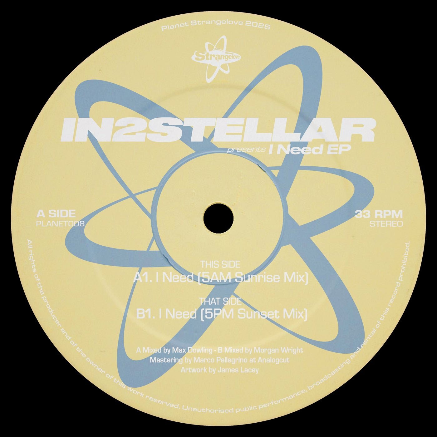 Cover - IN2STELLAR - I Need (5AM Sunrise Extended Mix) 