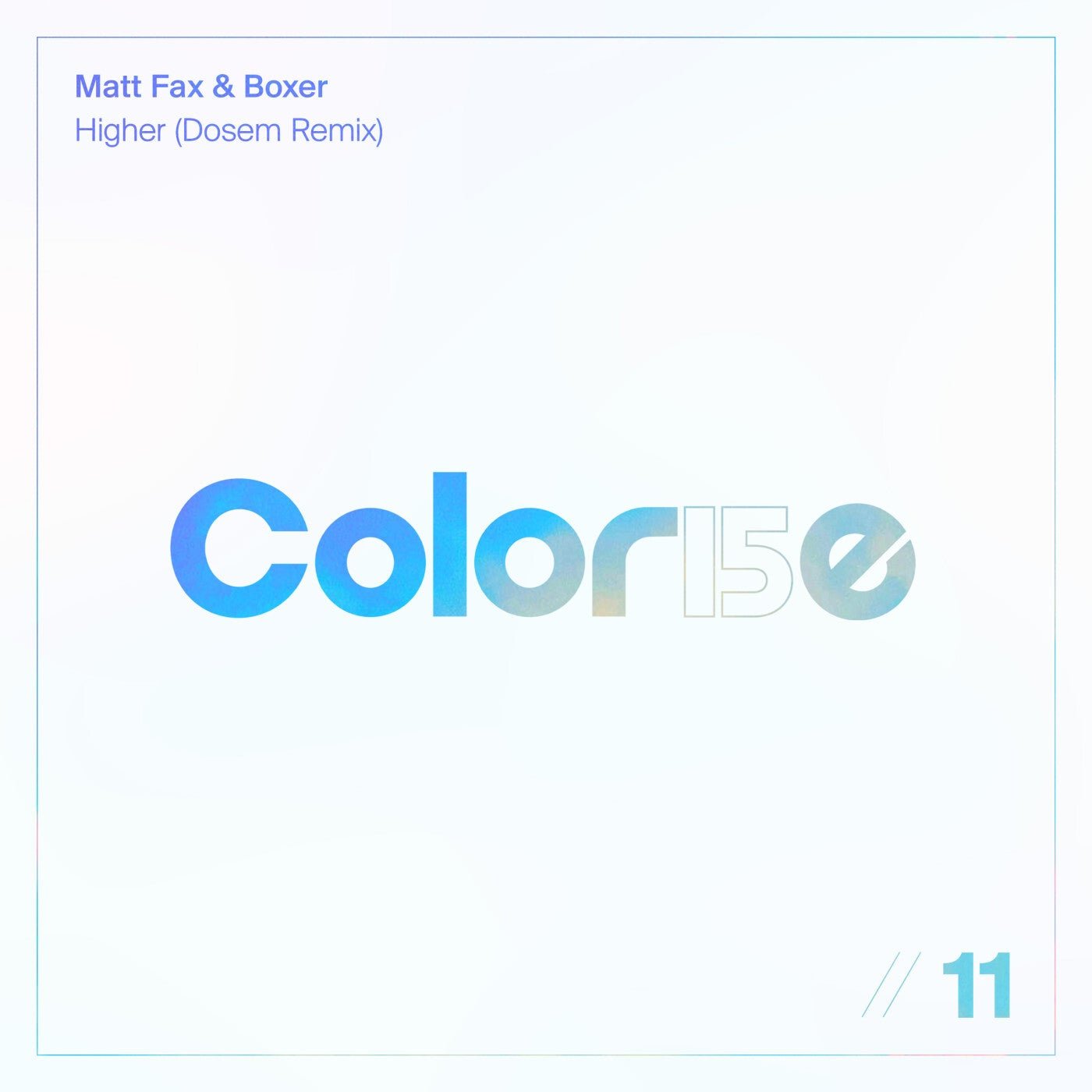 Cover - Boxer, Matt Fax - Higher (Dosem Extended Remix)