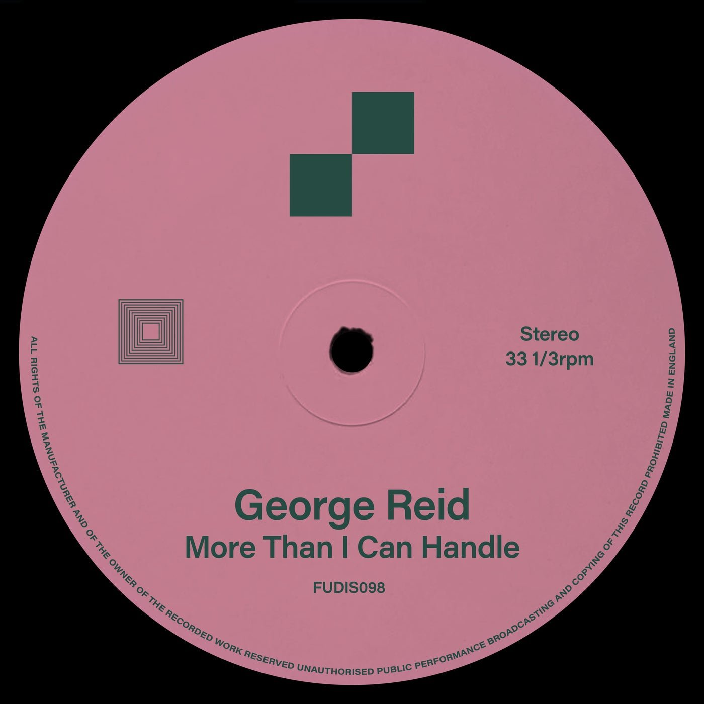 Cover - AlunaGeorge, George Reid - More Than I Can Handle (Extended Mix) 