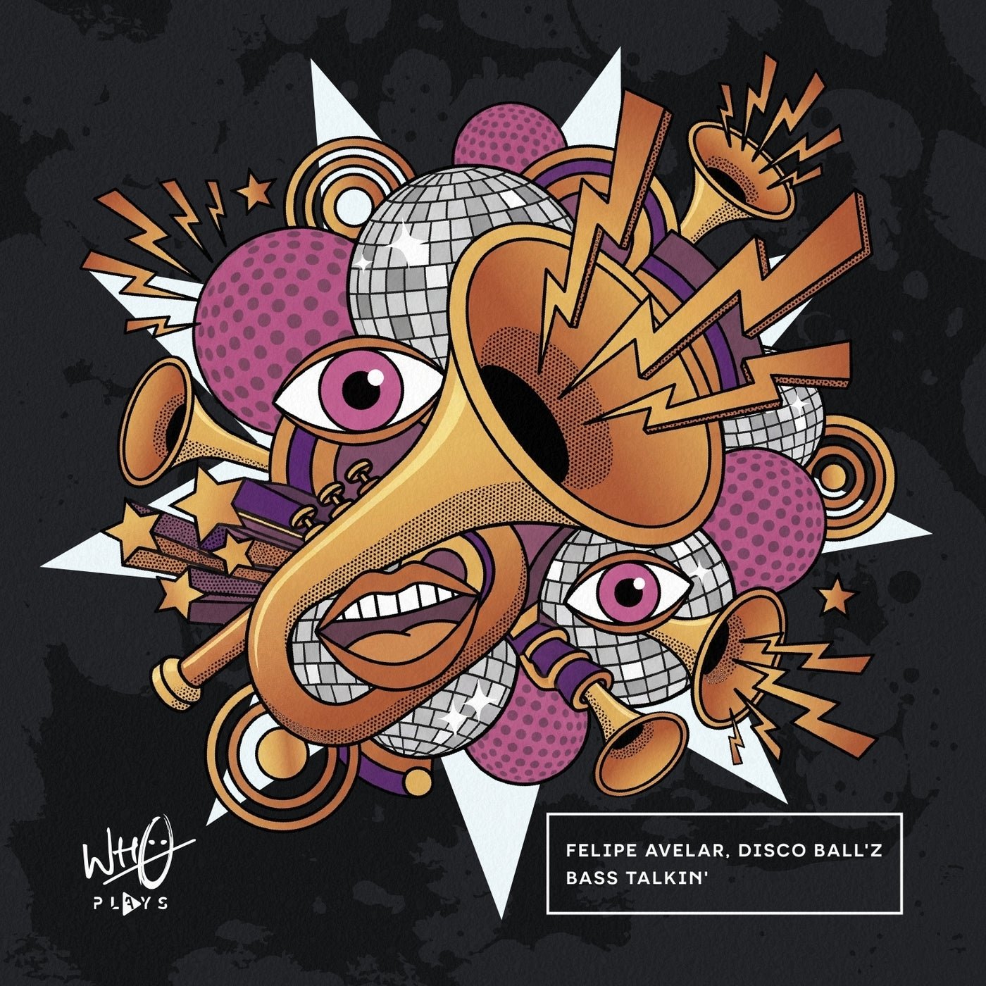 Cover - Felipe Avelar, Disco Ball'z - Bass Talkin' (Extended Mix) 