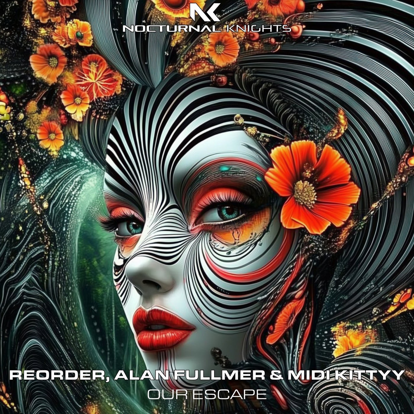 Cover - ReOrder, Alan Fullmer, MIDI Kittyy - Our Escape (Extended Mix) 