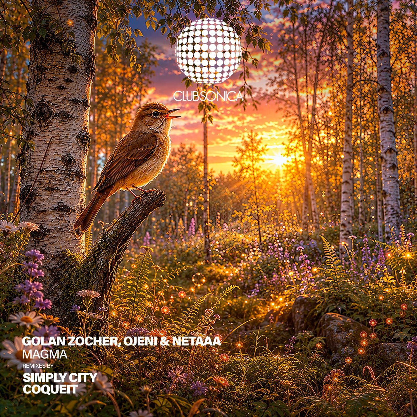 Cover - Golan Zocher, Ojeni, NETAAA - Magma (Simply City Extended Mix)