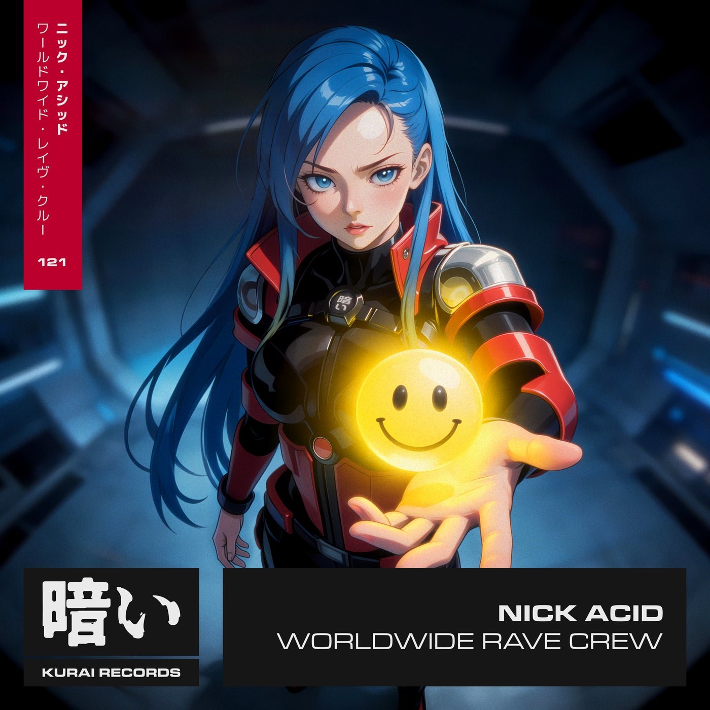 Cover - Nick Acid - Worldwide Rave Crew (Extended Mix)